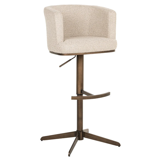Bāra krēsls Cheyenne Richmond Interiors 92/56/53 cm bēšs - N1 Home