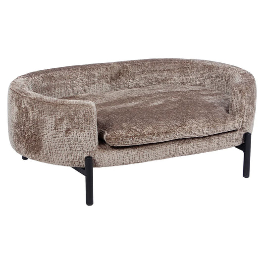 Mājdzīvnieku gulta Dolly Rchmond Interiors 31/84/56 cm Niagara 104 Stone Chenille - N1 Home