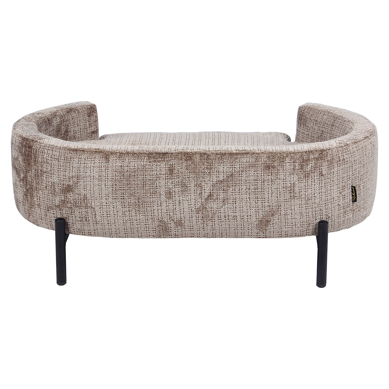 Mājdzīvnieku gulta Dolly Rchmond Interiors 31/84/56 cm Niagara 104 Stone Chenille - N1 Home