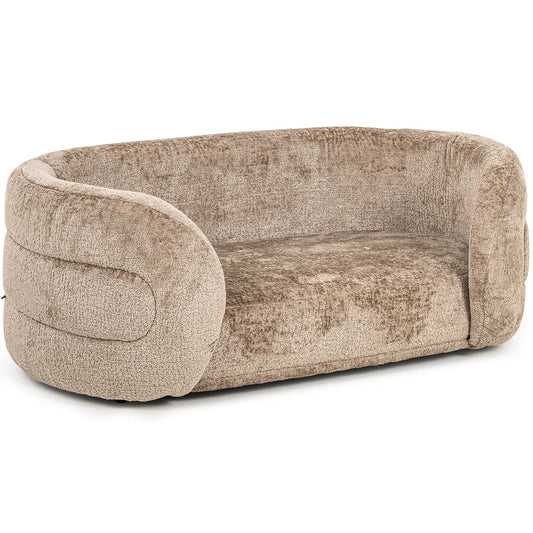 Mājdzīvnieku gulta Bingo Richmond Interiors 35/97/56 cm Bergen 104 taupe chenille - N1 Home