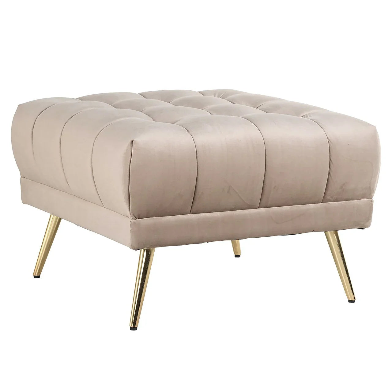 Pufs Huxley Richmond Interiors 47/70/70 cm Quartz Khaki 903 - N1 Home