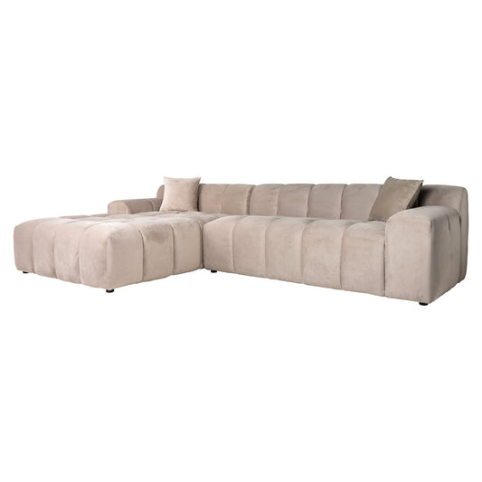 Dīvāns Cube Richmond Interiors 76/325/195 cm Quartz Khaki 903 - N1 Home