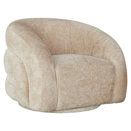 Grozāmais atpūtas krēsls Arcus Richmond Interiors 71/89/89 cm Be Lovely 170 Beige - N1 Home