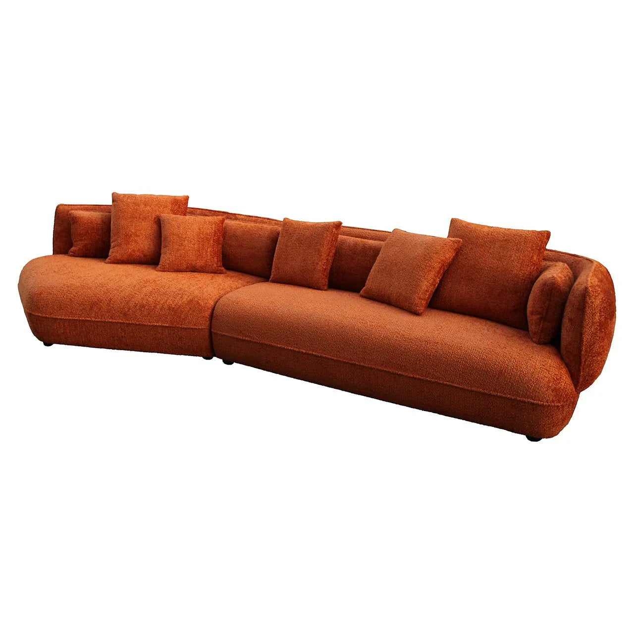 Dīvāns Rodina Richmond Interiors 89/355/140 cm Be lovely 51 pumpkin - N1 Home