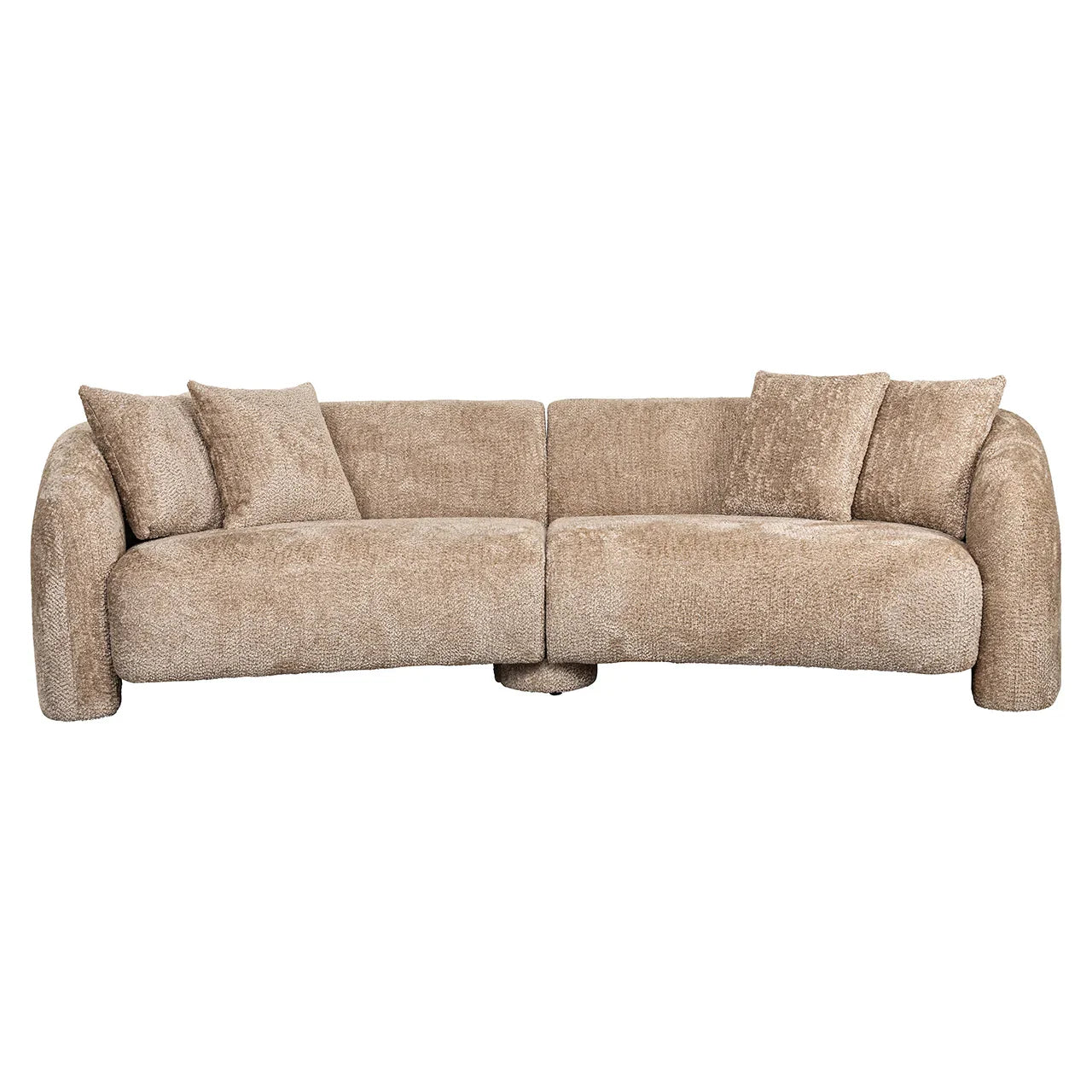 Dīvāns Milania Richmond Interiors 78/285/94 cm Be Lovely 170 Beige - N1 Home