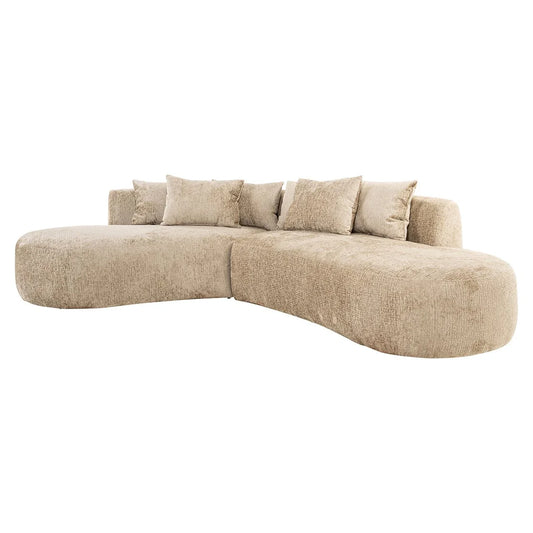 Dīvāns Cassie Richmond Interiors 66/300/105 cm Fusion 109 desert - N1 Home