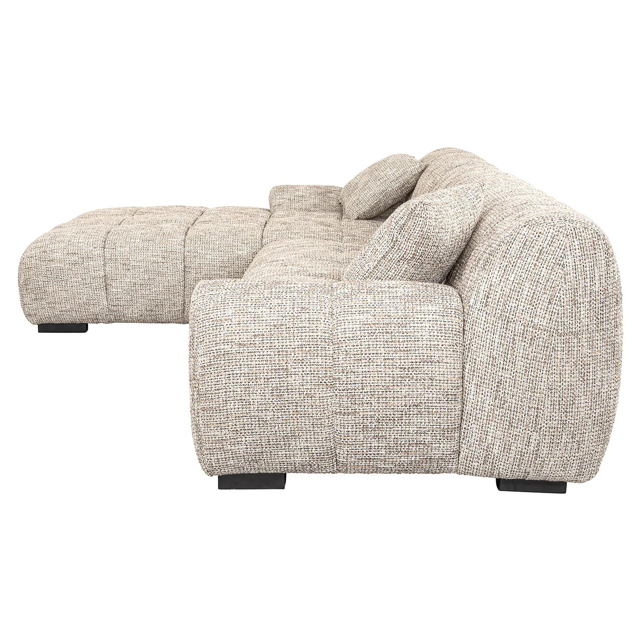 Dīvāns Hazel 3-vietīgs + dīvāns kreisajā pusē moderns dabisks Richmond Interiors  71/326/204 cmBe Trendy 01 Nature - N1 Home
