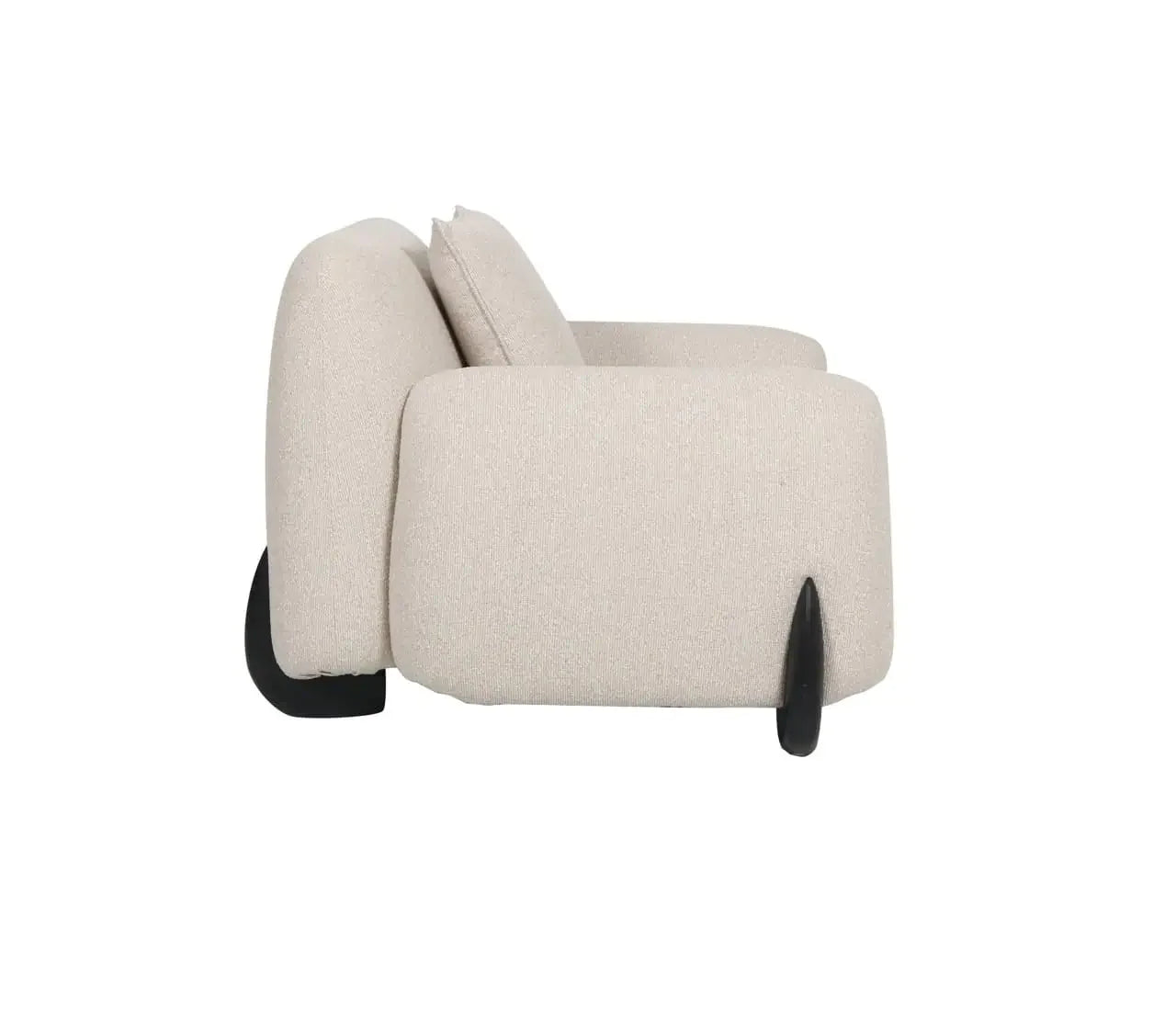 Krēsls Godiva biscotti Richmond Interiors 84/121/111 cm bēšs - N1 Home
