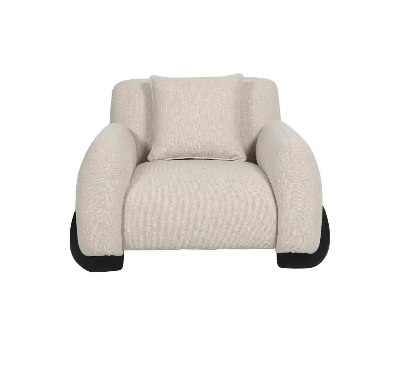 Krēsls Godiva biscotti Richmond Interiors 84/121/111 cm bēšs - N1 Home