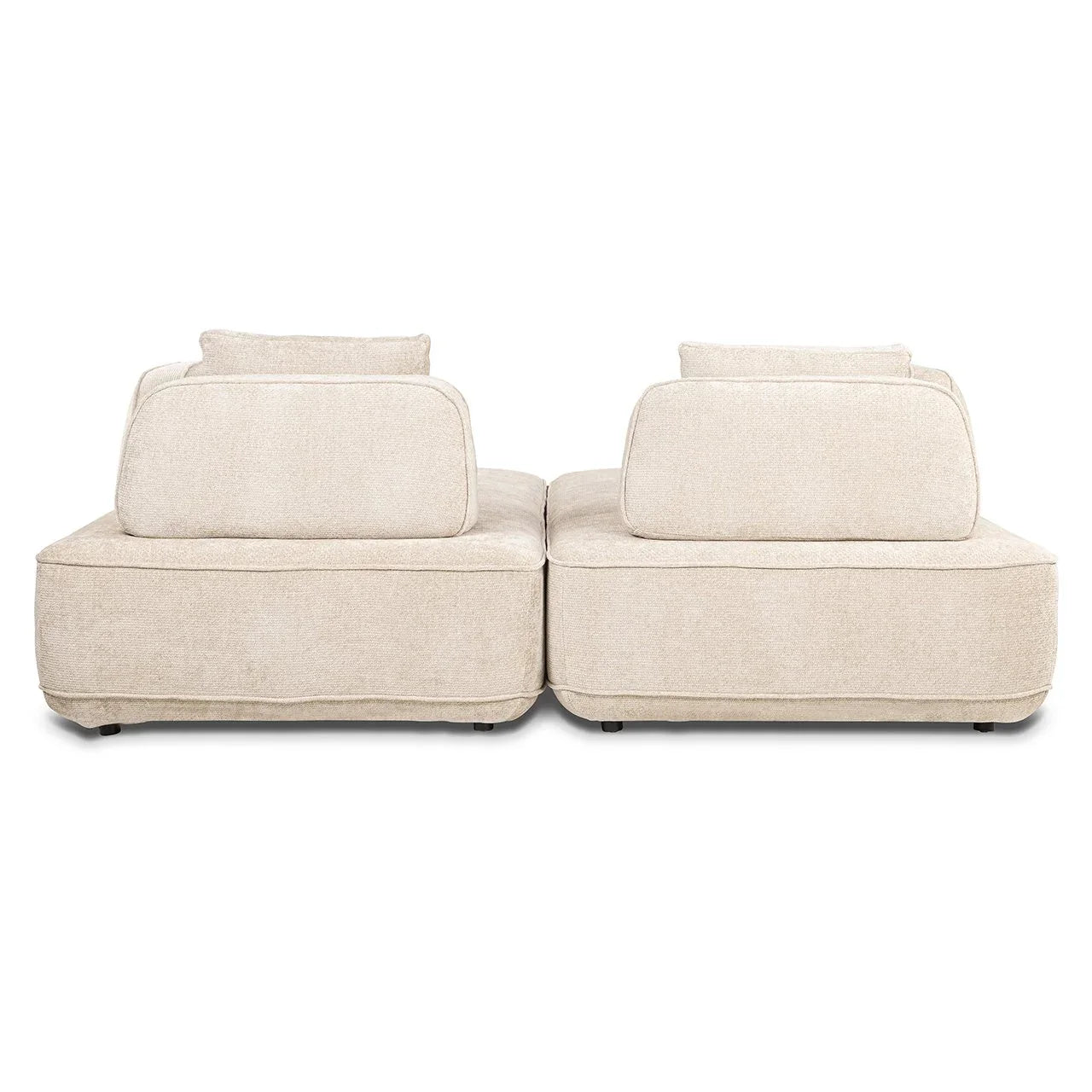 Dīvāns Tudor ar noņemamu atzveltni Richmond Interiors 80/318/205 cm Unicorn 11 cream - N1 Home