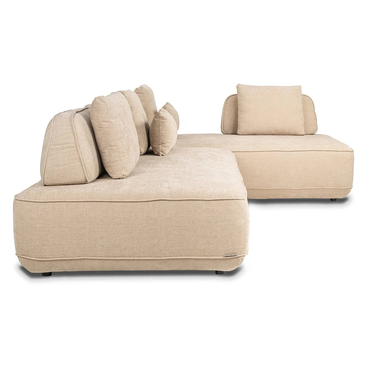 Dīvāns Tudor ar noņemamu atzveltni Richmond Interiors 80/318/205 cm Sand olympus - N1 Home