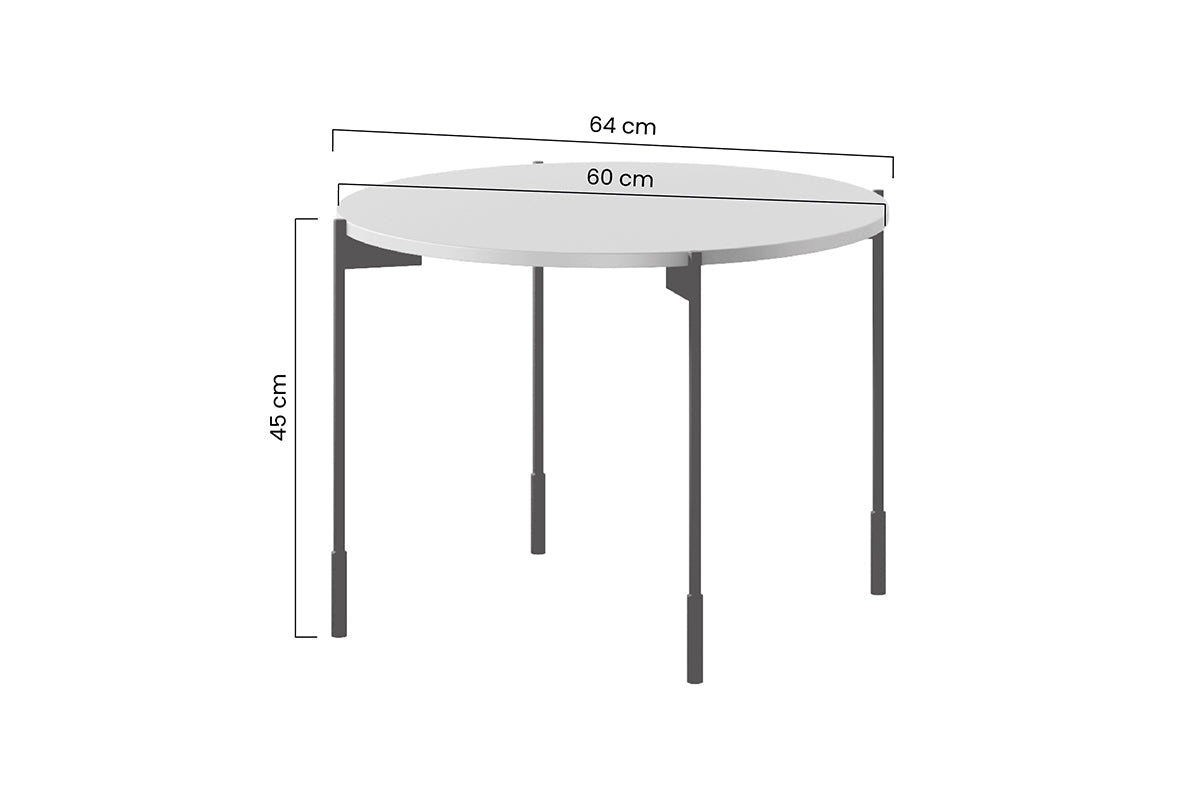 Kafijas galdiņš BARI 64/45/64 terrakota - N1 Home