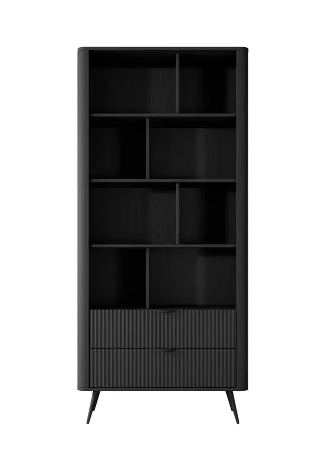 Skapis Lanti 88/193/38 cm melns - N1 Home