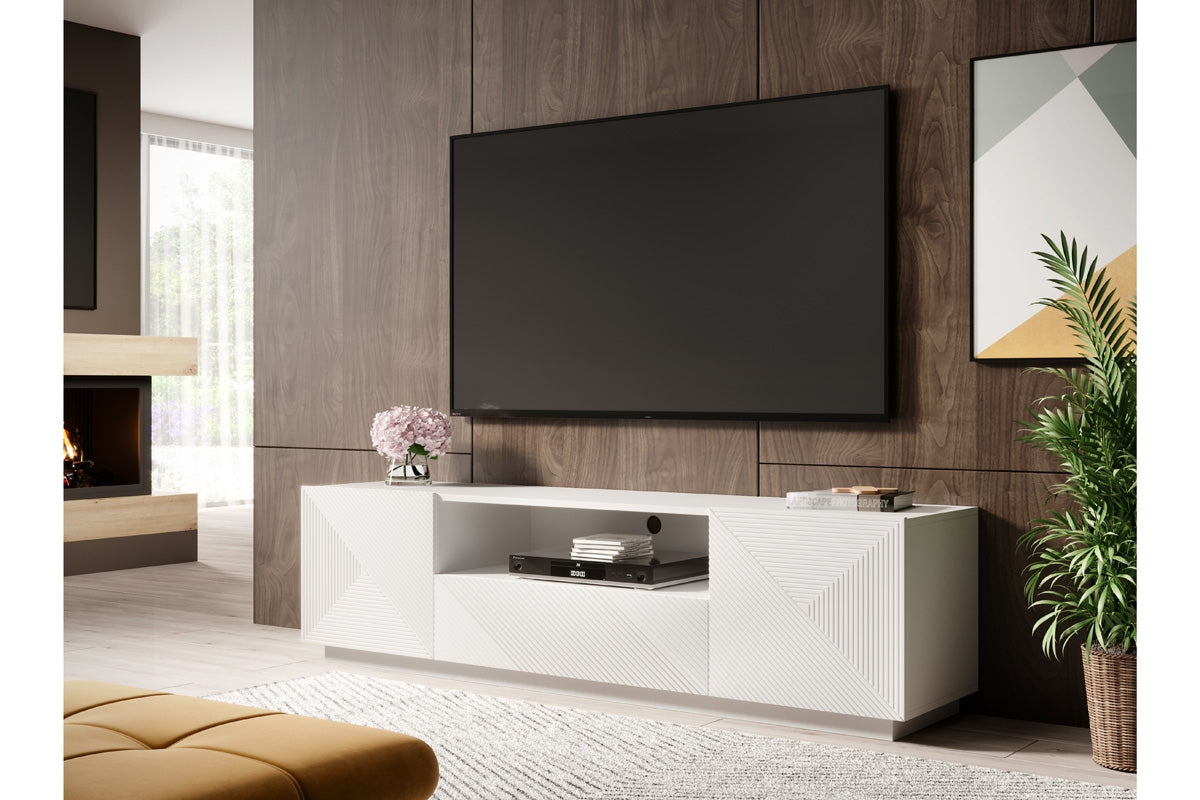 OSLO RTV kumode 167/50/40 matēts balts - N1 Home