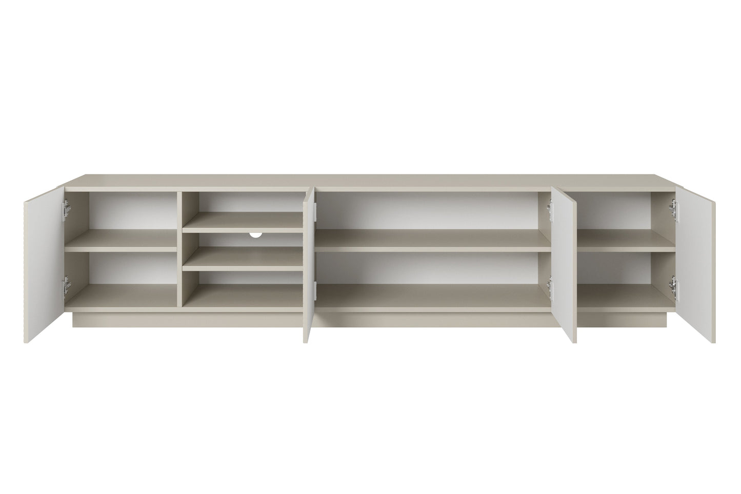 OSLO RTV kumode ar plauktiem 200/46/40 cm kašmirs - N1 Home