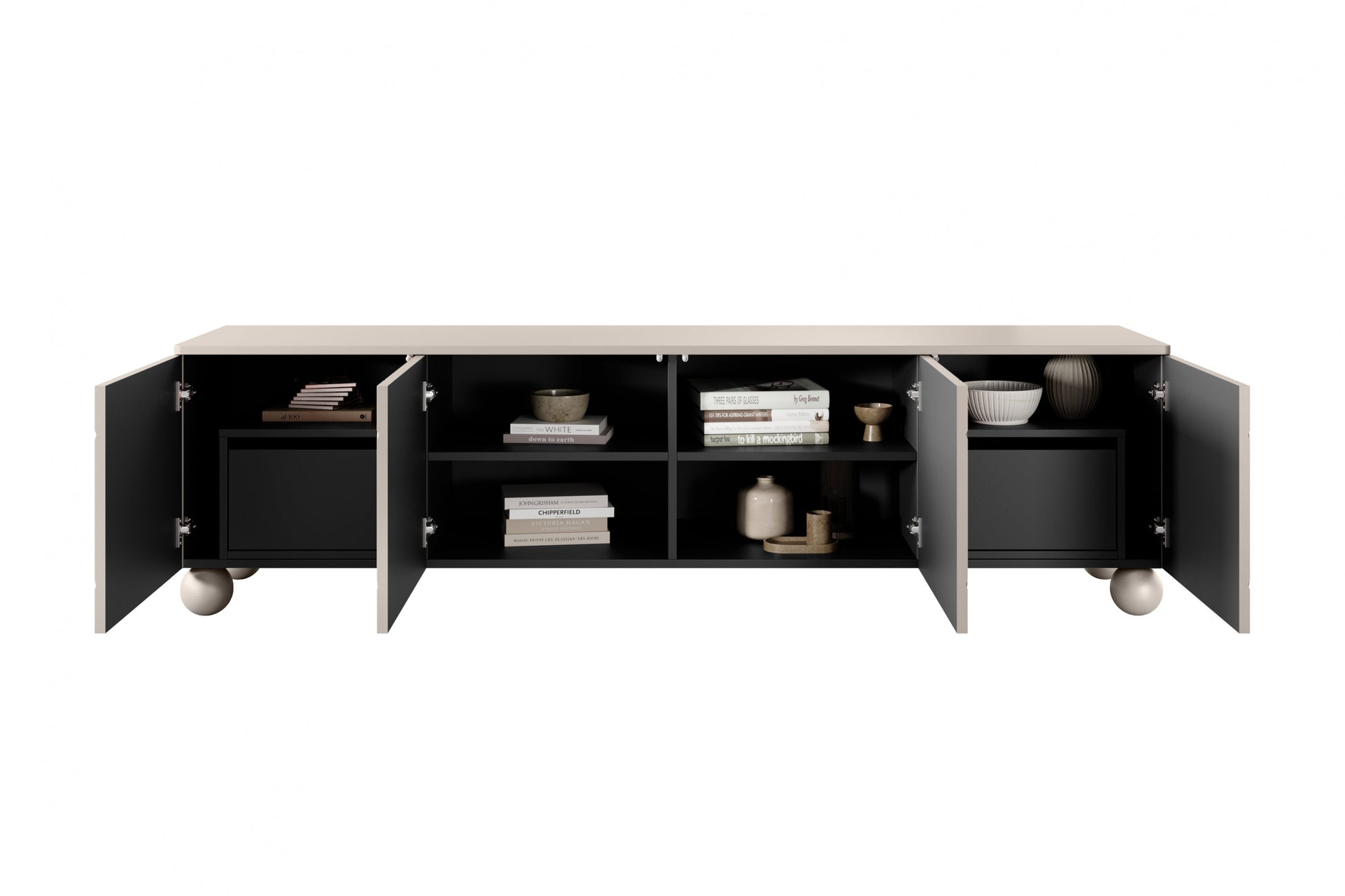 Kumode RTV BARI II ar atvilktnes  200/57/45 kašmirs - N1 Home
