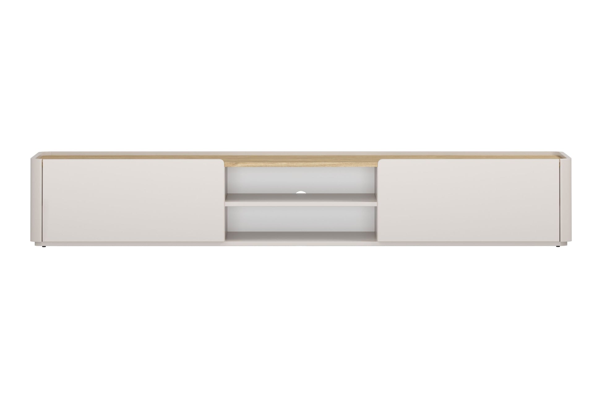 TV skapis Elva 220/35.5/48 Kašmirs / Eļļots ozols - N1 Home