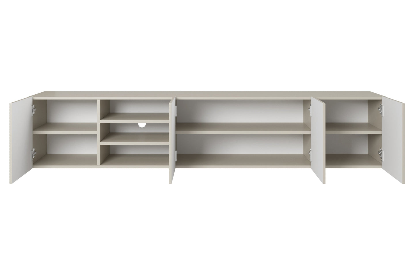 OSLO RTV kumode ar plauktiem 200/40/40 cm kašmirs - N1 Home