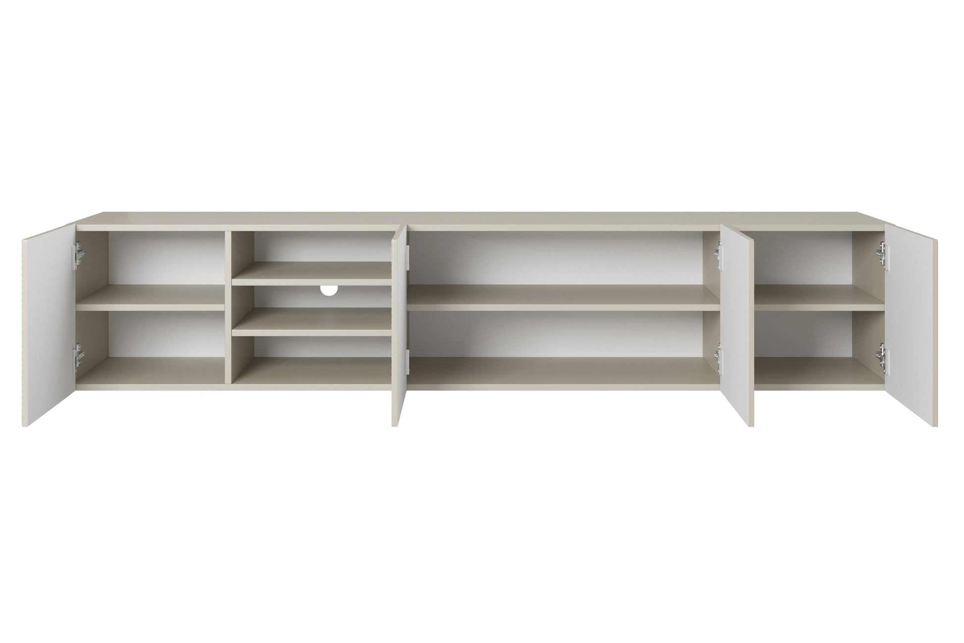 OSLO RTV kumode ar plauktiem 200/40/40 cm kašmirs - N1 Home