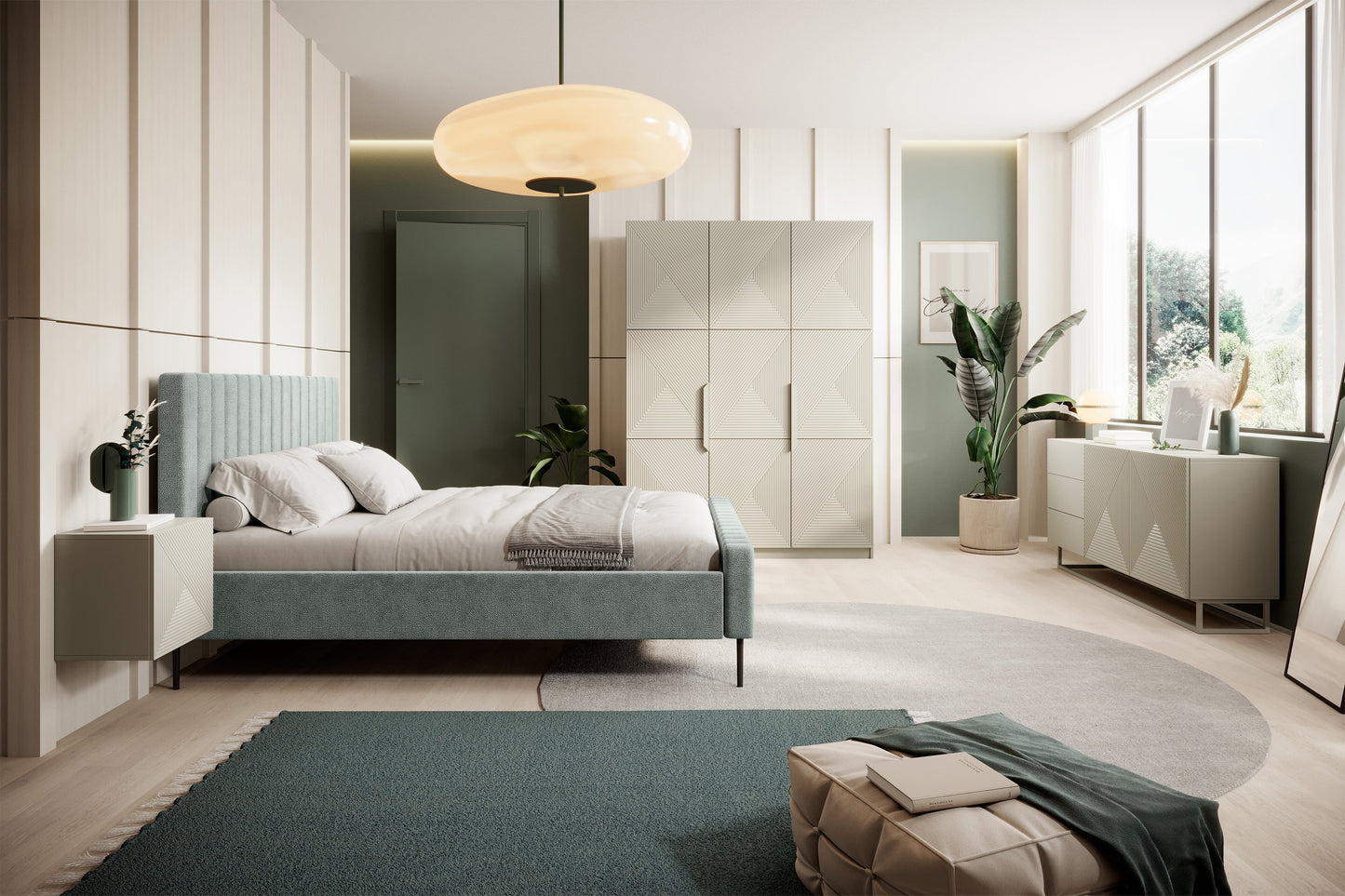 Kumode OSLO 40/40/32 cm kašmirs - N1 Home