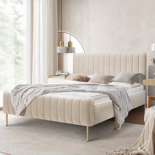 Gulta Austin zelta  kājas 120; 140; 160; 180/200 cm Perfect Harmony 07 - N1 Home