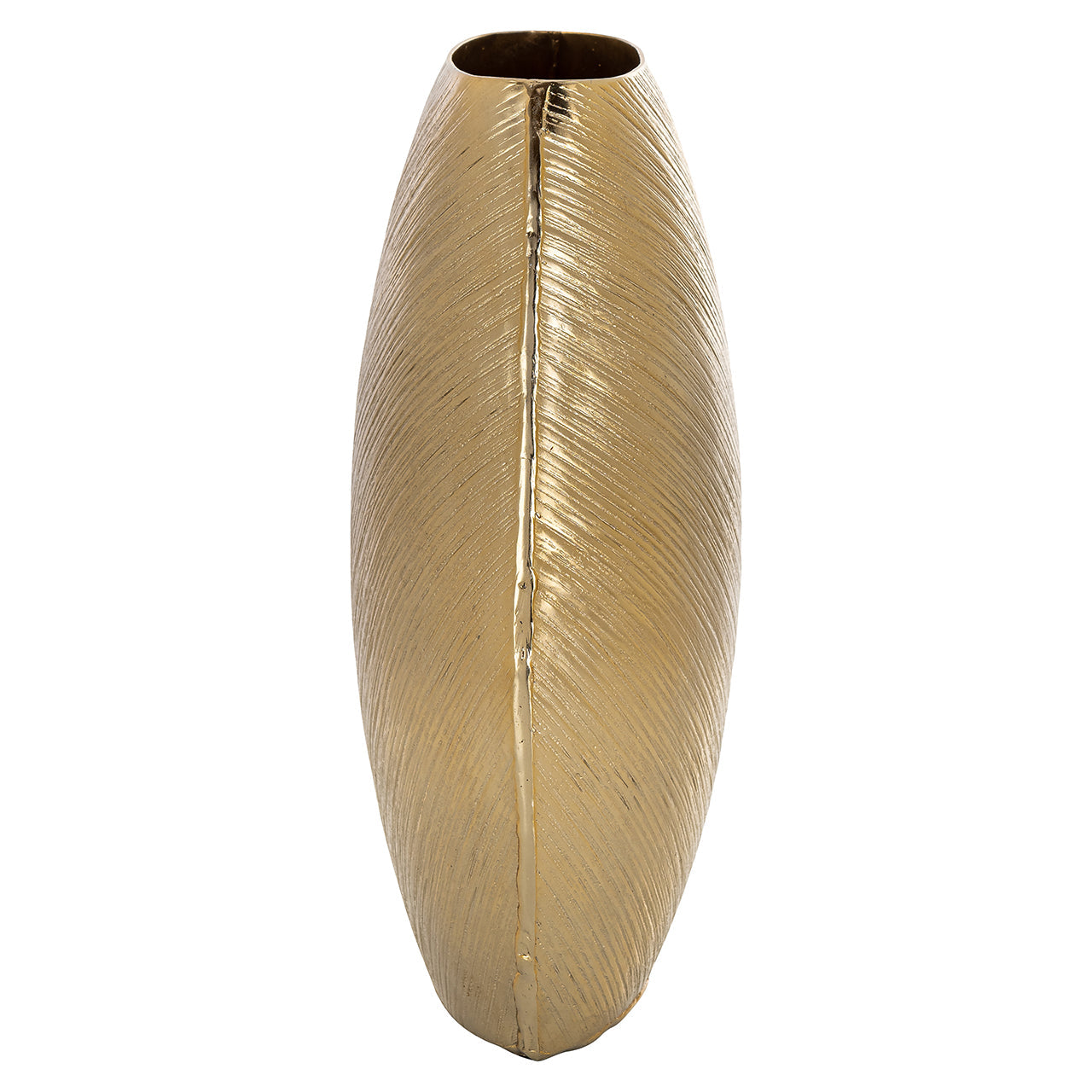 Vāze Richmond Interiors Evey small 30/24/12 cm zelts - N1 Home