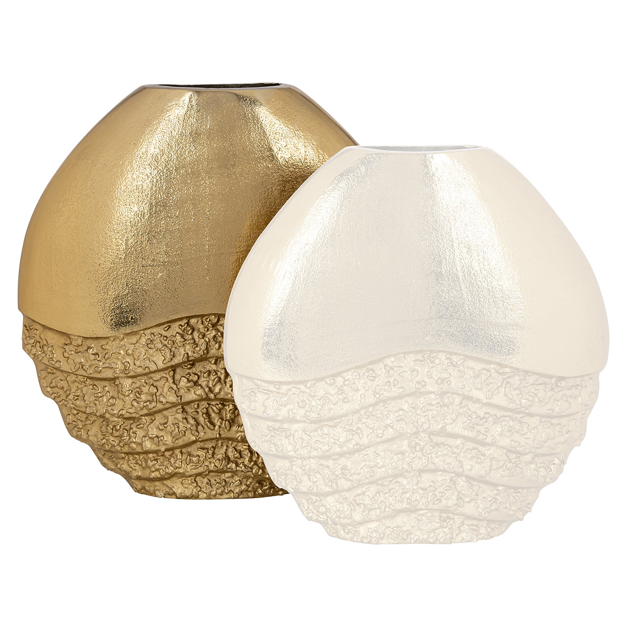 Vāze Richmond Interiors Roxy big 35/8/35 cm zelts - N1 Home
