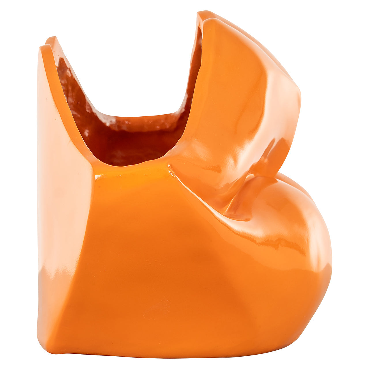 Vāze Richmond Interiors Lippo 19/37/17 cm oranža - N1 Home