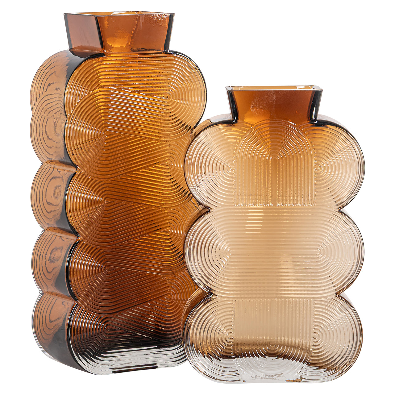 Vāze Richmond Interiors Venice small 24/15/6 cm brūns - N1 Home