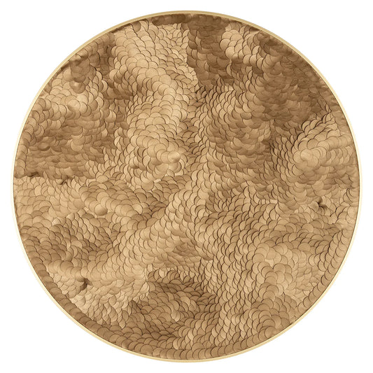 Sienas māksla Richmond Interiors Bloom 110/110 cm zelts - N1 Home