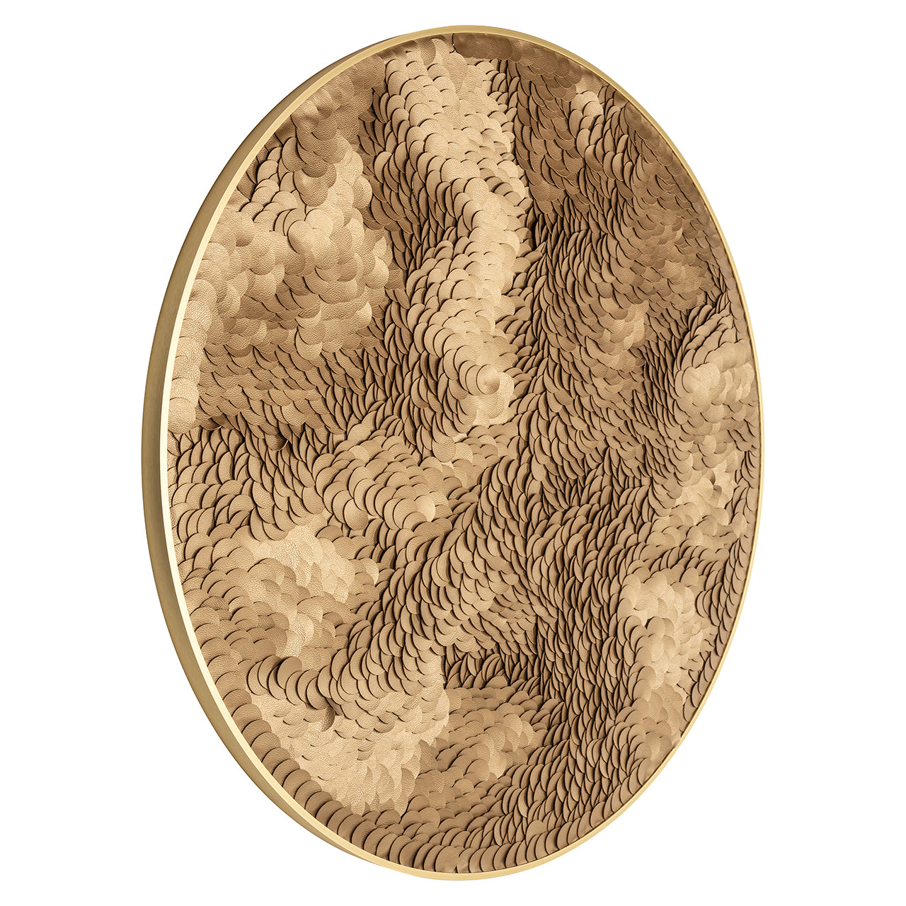 Sienas māksla Richmond Interiors Bloom 110/110 cm zelts - N1 Home