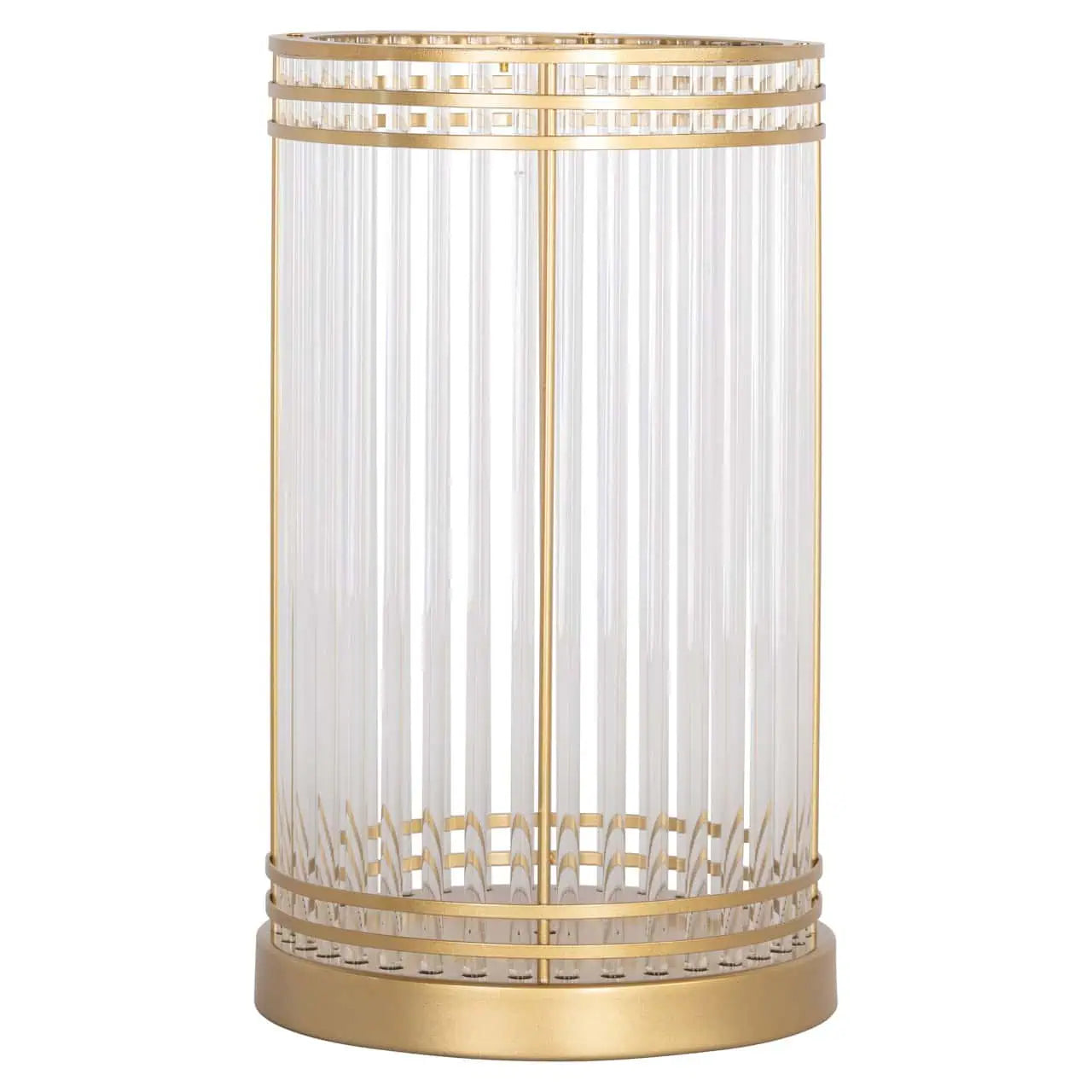 Svečturis Dyara gold large Richmond Interiors 40/24/24 cm zelts - N1 Home
